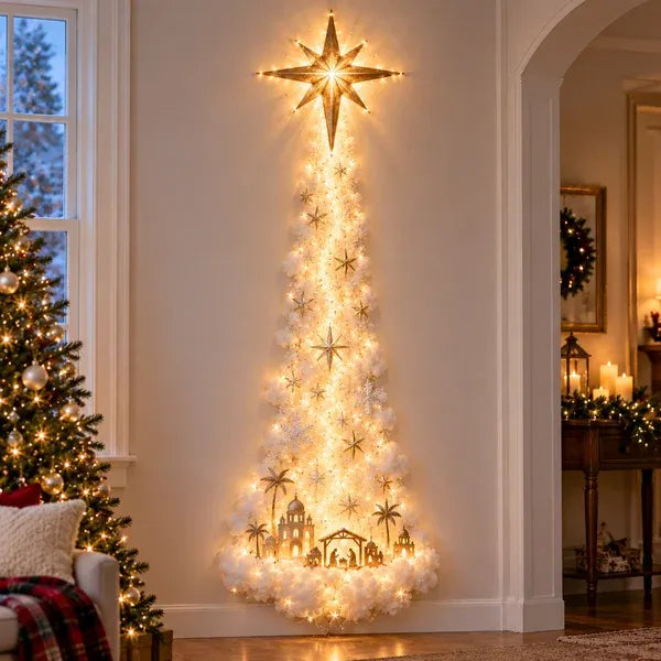 💯 Last day 49% OFF - 🎄✨ Christmas Magic Trail Wall Light - A Little Christmas Magic, Right on Your Wall