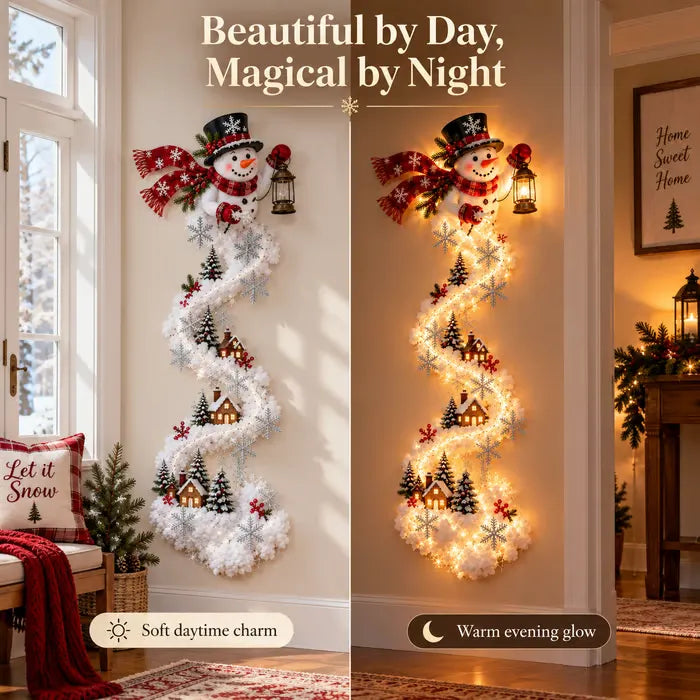 💯 Last day 49% OFF - 🎄✨ Christmas Magic Trail Wall Light - A Little Christmas Magic, Right on Your Wall