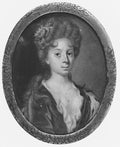 Caroline of Ansbach 16831737, Consort of George II of Great Britain and Ireland by Benjamin Arlaud - Classic Art canvas print
