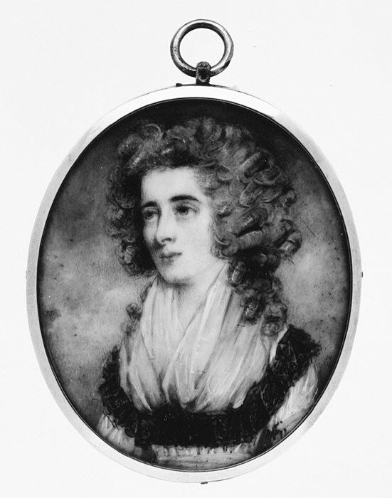 Portrait of a Woman by James Nixon - Classic Art canvas print