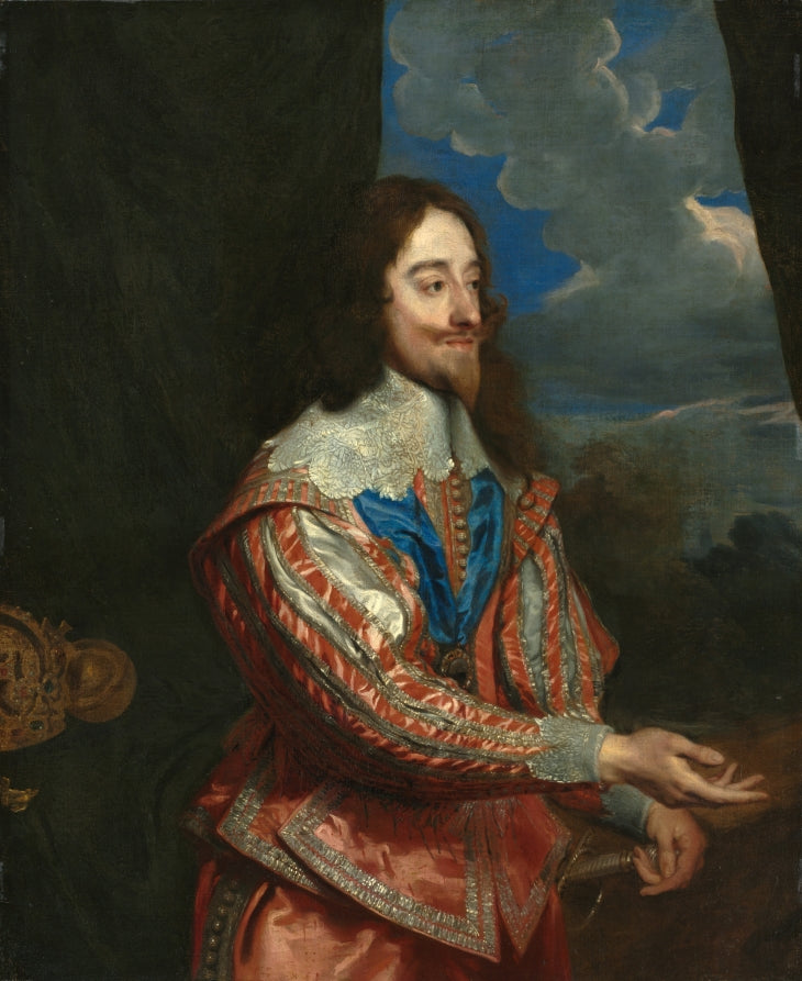 Portrait of Charles I 16001649 by Anthony van Dyck (Flemish, 1599–1641) - Classic Art canvas print