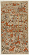 The Parinirvana of the Buddha by  - Classic Painting canvas print