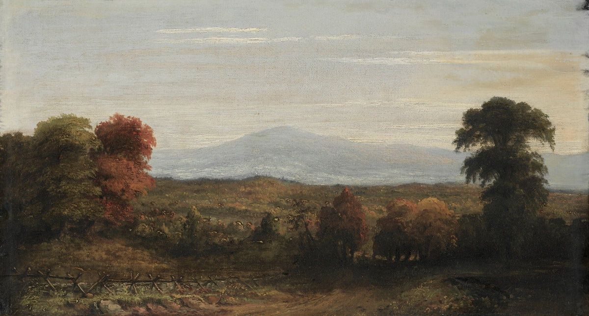 Landscape by Jasper F. Cropsey (American, 1823–1900) - Classic Art canvas print