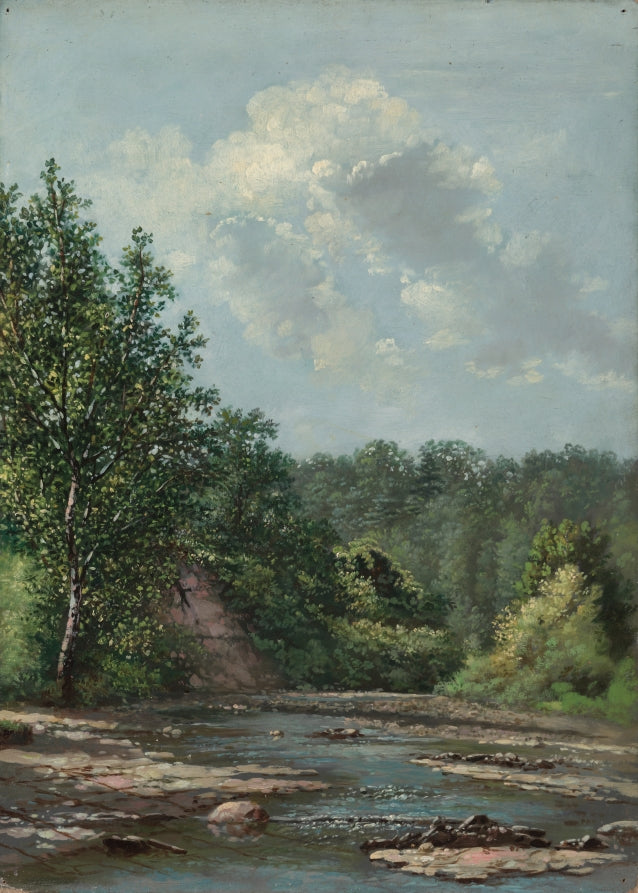 Landscape near Painesville by Allen Smith, Jr. (American, 1810–1891) - Classic Art canvas print