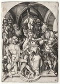 Christ Crowned with Thorns by Martin Schongauer (German, c. 1450–1491) - Classic Art canvas print