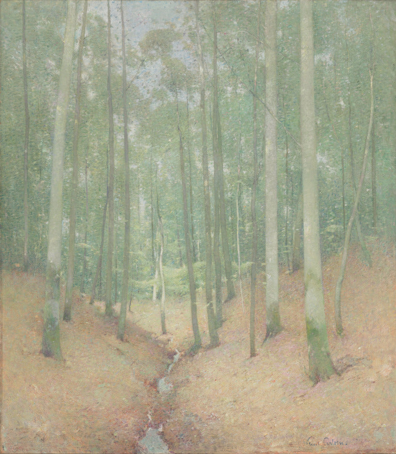 Wood Interior by Emil Carlsen (American, born Denmark, 1848–1932) - Classic Art canvas print