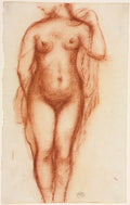 Nude Woman Standing by Aristide Maillol (French, 1861–1944) - Classic Painting canvas print