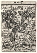 Dance of Death  The Count by Hans Holbein the Younger (German, active England and Switzerland, 1497/98–1543) - Classic Painting canvas print