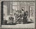 The Prodigal Son  Riotous Living by Abraham Bosse (French, 1602–1676) - Classic Art canvas print