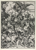The Four Horsemen, from The Apocalypse by Albrecht Dürer (German, 1471–1528) - Classic Art canvas print