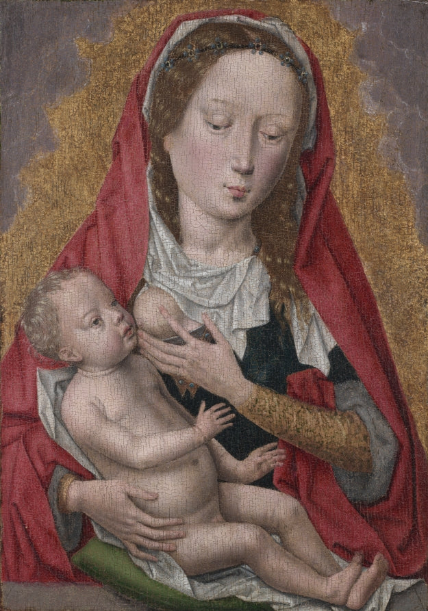 Virgin and Child by Hans Memling (Netherlandish, 1494) - Northern Renaissance canvas print