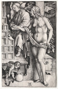 The Dream of the Doctor by Albrecht Dürer (German, 1471–1528) - Classic Painting canvas print