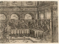 The Last Supper by Lucantonio degli Uberti (Italian) - Classic Painting canvas print