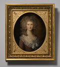 Portrait of Mary Anne Jolliffe by Gainsborough Dupont (British, 1754–1797) - Classic Art canvas print