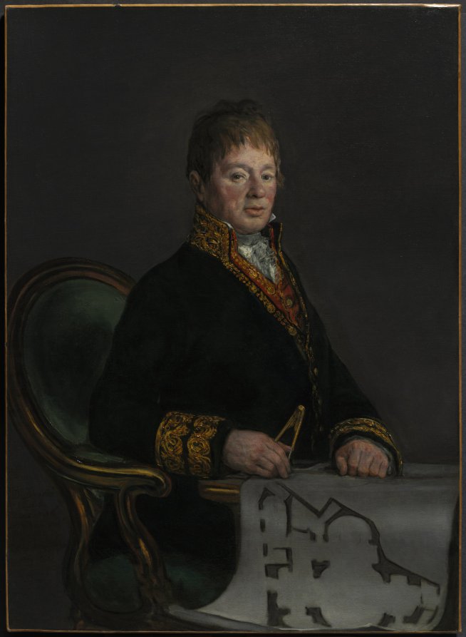 Portrait of Don Juan Antonio Cuervo by Francisco de Goya (Spanish, 1746–1828) - Romantic canvas print