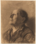 Portrait of an Old Man by John Kavanagh (American, 1857–1898) - Classic Painting canvas print