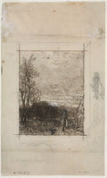 The Skylark by Samuel Palmer (British, 1805–1881) - Classic Painting canvas print