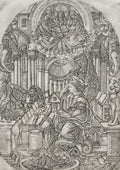 The Revelation of Saint John the Evangelist by Jean Duvet (French, 1485–1561) - Classic Painting canvas print