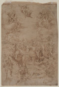 The Conversion of St. Paul by Lelio Orsi (Italian, 1511–1587) - Classic Painting canvas print