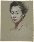 Ava Mendelsohn by Jean Louis Forain (French, 1852–1931) - Classic Painting canvas print
