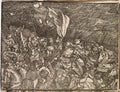 The Submersion of Pharaoh's Army in the Red Sea by Titian (Italian, c. 1488–1576) - Classic Painting canvas print