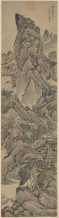 Pine Wind from Myriad Villages by Wu Li (Chinese, 1632–1718) - Classic Art canvas print