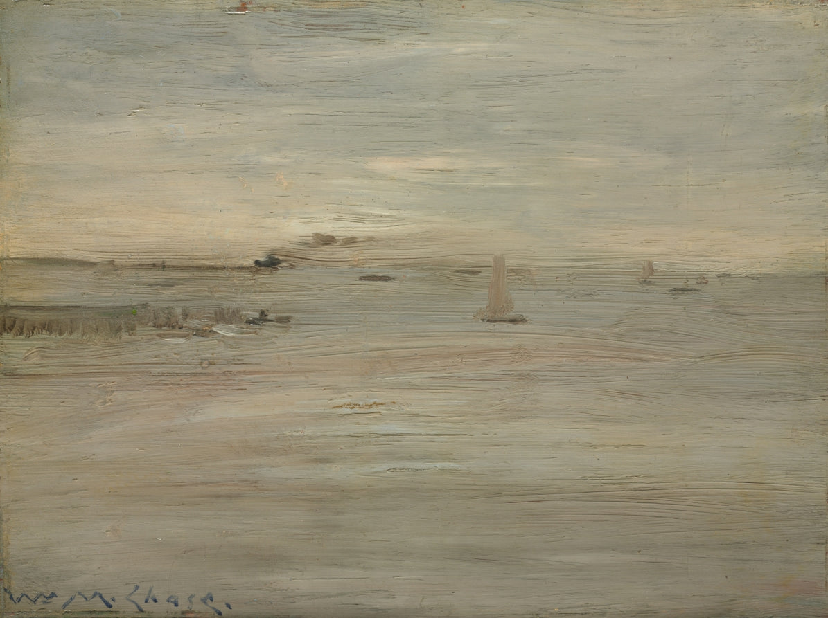 Marine by William Merritt Chase (American, 1849–1916) - Classic Art canvas print