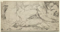 Three Male Nudes by Domenico Beccafumi (Italian, 1486–1551) - Classic Painting canvas print