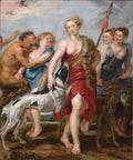 Diana and Her Nymphs Departing for the Hunt by Peter Paul Rubens (Flemish, 1577–1640) - Baroque canvas print