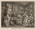 The Marriage Settlement, Plate 1 by Gérard Jean-Baptiste Scotin II (French, 1698–1760) - Classic Art canvas print