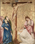 Calvary with a Carthusian Monk by Jean de Beaumetz (French, c. 1335–1396) - Classic Art canvas print