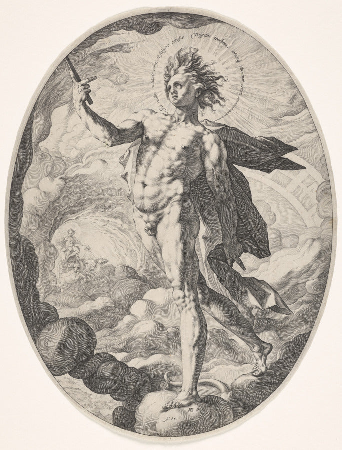 Apollo by Hendrick Goltzius (Dutch, 1558–1617) - Classic Art canvas print