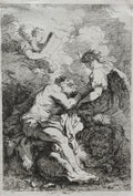 Saint Jerome by Jean-Honoré Fragonard (French, 1732–1806) - Classic Painting canvas print