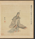 Paintings after Ancient Masters Portrait of Tao Yuanming by Chen Hongshou (Chinese, 1598/99–1652) - Classic Art canvas print