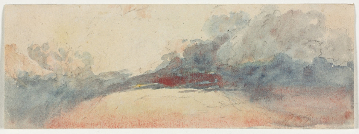 Cloud Study by  - Classic Painting canvas print