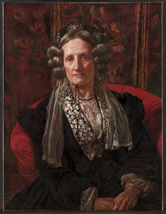 Mary Walker Waugh by William Holman Hunt (British, 1827–1910) - Classic Art canvas print
