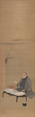 Portrait of Kinokuniya Bunzaemon by Utagawa Toyokuni (Japanese, 1769–1825) - Classic Art canvas print