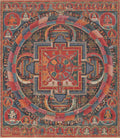 Twenty-three Deity Nairatma Mandala by  - Classic Art canvas print