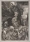 The Resurrection of Christ by Philip Galle (Flemish, 1537–1612) - Classic Art canvas print