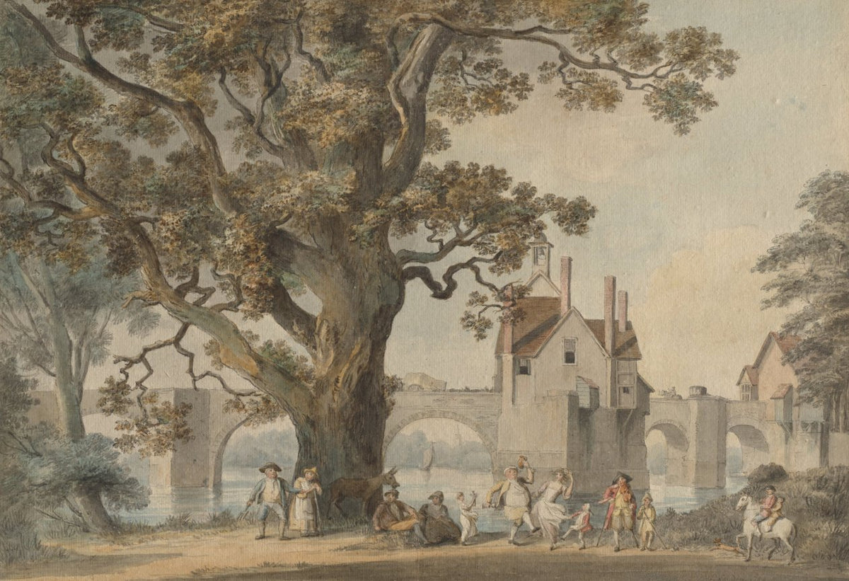 Bridgenorth, Shropshire by  - Classic Painting canvas print