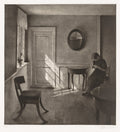 Sunshine in an Interior by Peter Vilhelm Ilsted (Danish, 1861–1933) - Classic Art canvas print