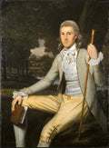 Moses Seymour Jr. by Ralph Earl (American, 1751–1801) - Classic Art canvas print