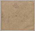 Album of Daoist and Buddhist Themes Procession of Daoist Deities Leaf 6 by  - Classic Art canvas print
