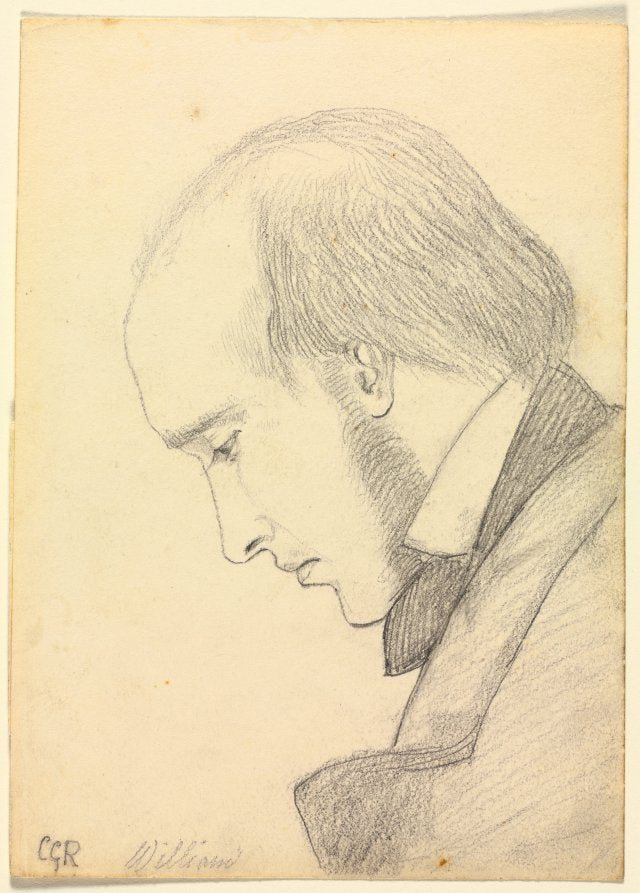Portrait of William Michael Rossetti by Christina Georgina Rossetti (British, 1830–1894) - Pre-Raphaelite canvas print