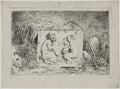 Bacchanales The Satyr's Family by Jean-Honoré Fragonard (French, 1732–1806) - Classic Painting canvas print