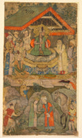 An Ambassador before Humayun by Miskin (Indian, active 1570s–c. 1604) - Classic Art canvas print