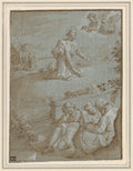 The Agony in the Garden by Santi di Tito (Italian, 1536–1602) - Classic Painting canvas print