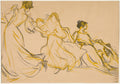 Study for a Decoration for the Salle des Ftes of the Town Hall of Paris's 11th arrondissement by Victor Emile Prouvé (French, 1858–1943) - Classic Art canvas print