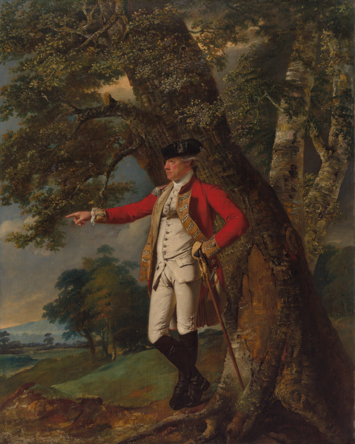 Portrait of Colonel Charles Heathcote by Joseph Wright of Derby (British, 1734–1797) - Classic Art canvas print