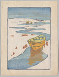 The Derelict, or the Lost Boat by Arthur Wesley Dow (American, 1857–1922) - Classic Painting canvas print